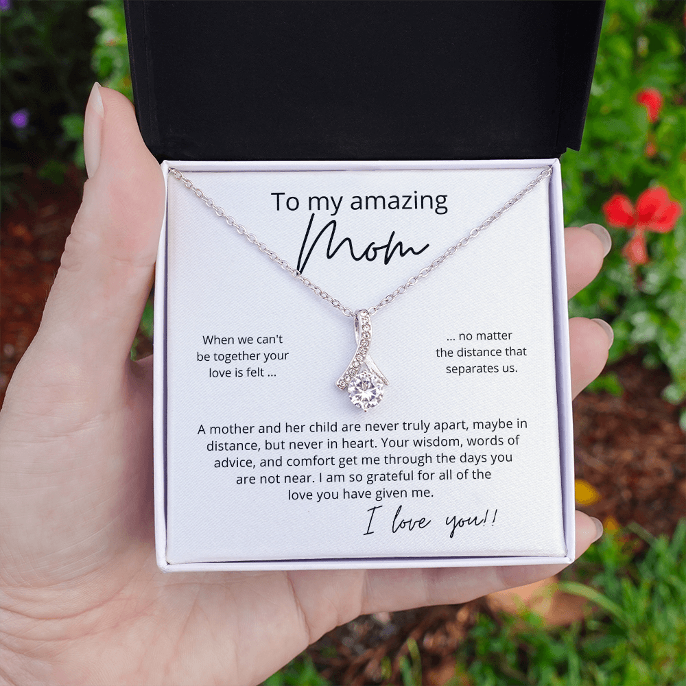 Jewelry For Mom From Daughter Personalized Necklace For New Mom
