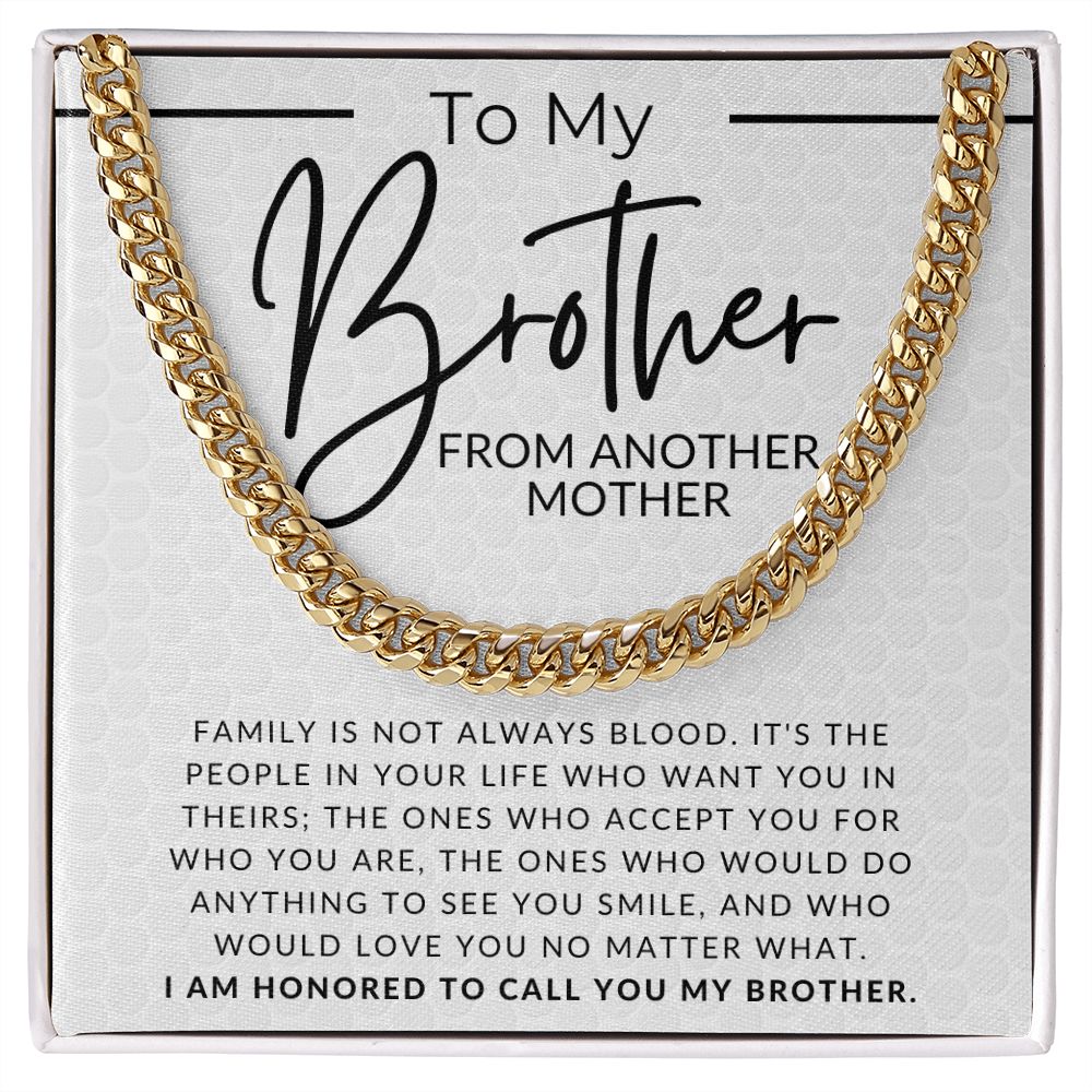 Brother From Another Mother - Gift for Best Friend, Bonus Brother - Jewelry - Personalized Gift