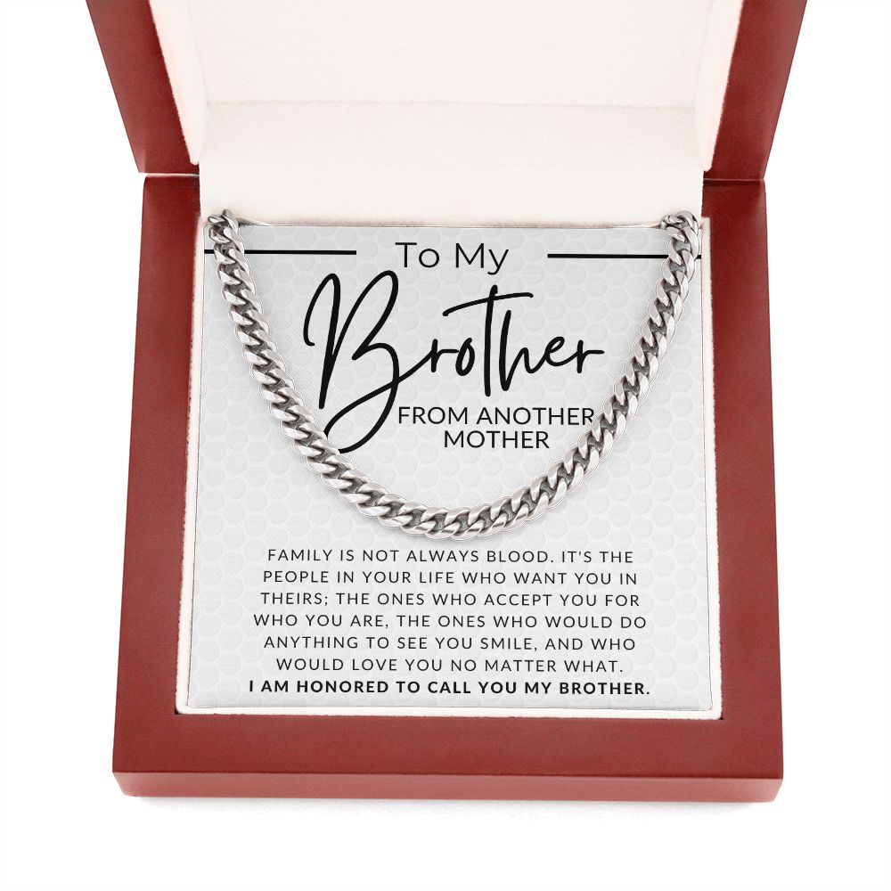 Brother From Another Mother - Gift for Best Friend, Bonus Brother - Jewelry - Personalized Gift