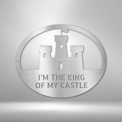 Castle | Personalized Castle Metal Sign - Metal Wall Art - Personalized Gift