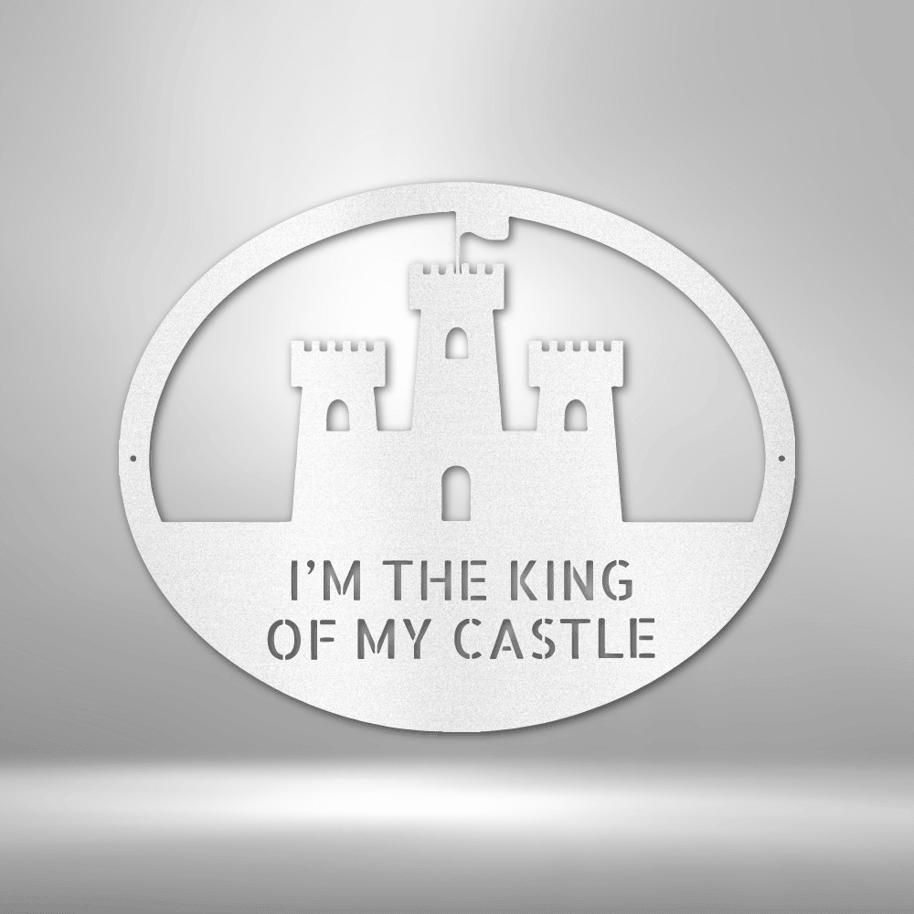 Castle | Personalized Castle Metal Sign - Metal Wall Art - Personalized Gift