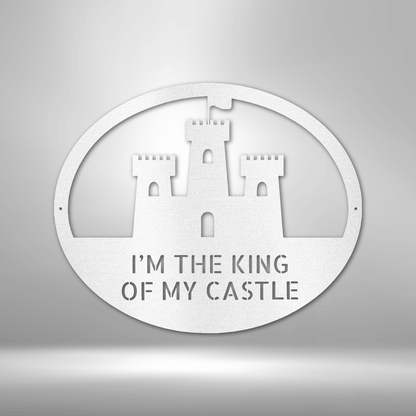 Castle | Personalized Castle Metal Sign - Metal Wall Art - Personalized Gift