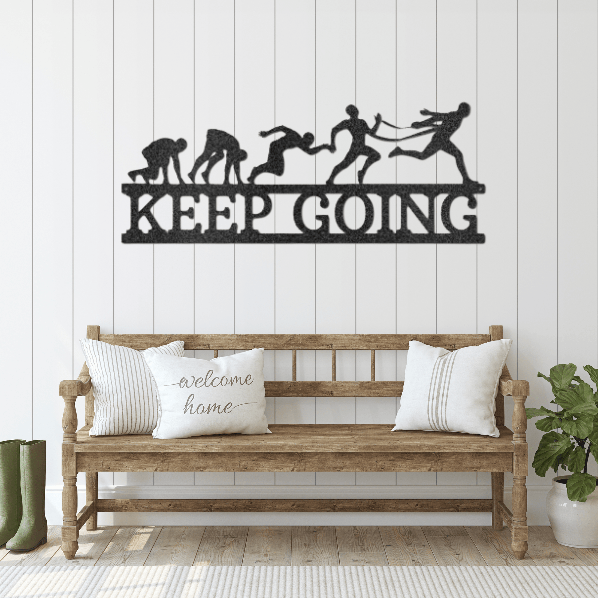 Evolution of Running | Personalized Running Metal Sign - Metal Wall Art - Personalized Gift