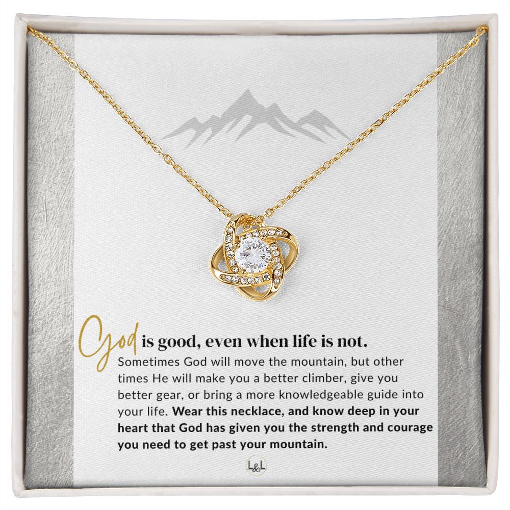 God Is Good - Empowering New Beginnings - Inspirational Strength - Motivational Gift of Encouragement