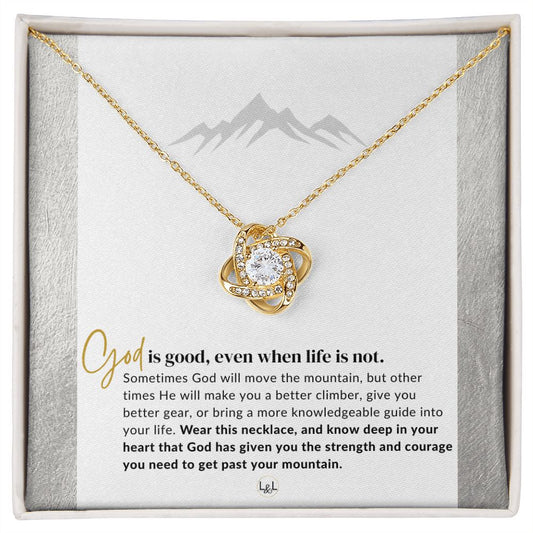 God Is Good - Empowering New Beginnings - Inspirational Strength - Motivational Gift of Encouragement