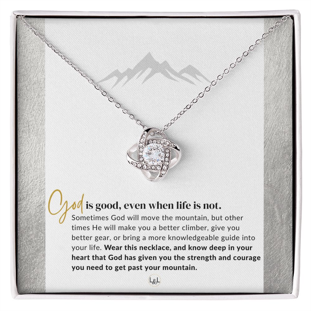 God Is Good - Empowering New Beginnings - Inspirational Strength - Motivational Gift of Encouragement