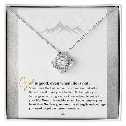 God Is Good - Empowering New Beginnings - Inspirational Strength - Motivational Gift of Encouragement