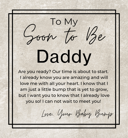 I Already Love You - Openwork Skeleton Watch + LED Watch Box - Gift for Future Dad, From Baby Bump - Jewelry - Personalized Gift