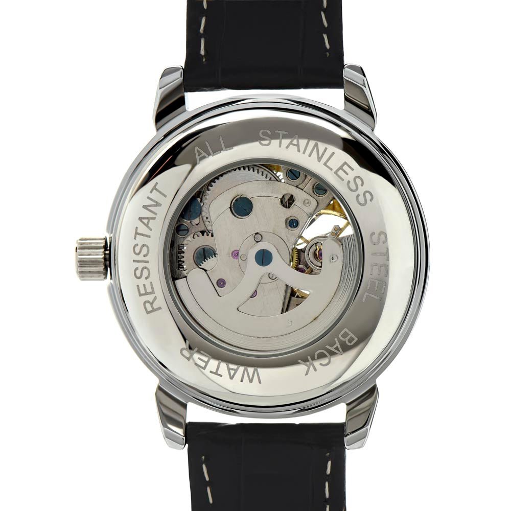 I will Always Be in Your Corner - Openwork Skeleton Watch + LED Watch Box - A Gift for Son from Dad - Jewelry - Personalized Gift