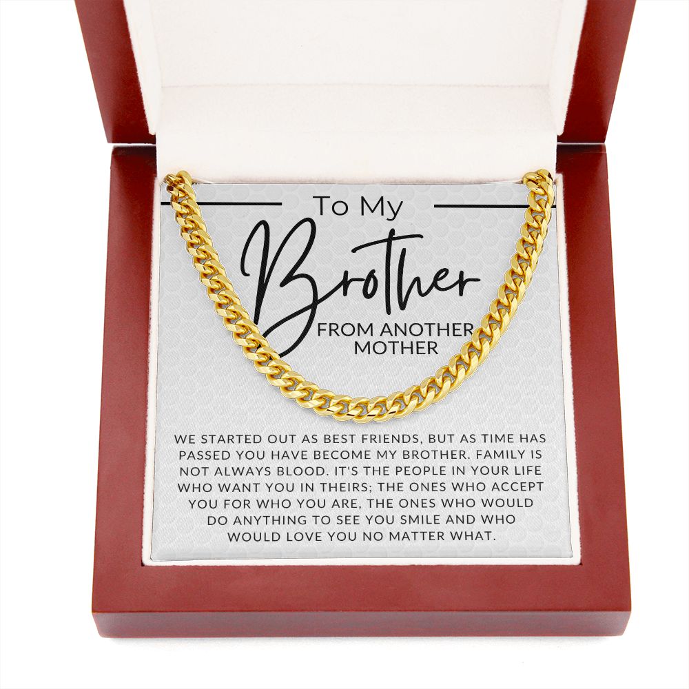 My Brother From Another Mother - Gift for Best Friend, Bonus Brother - Jewelry - Personalized Gift