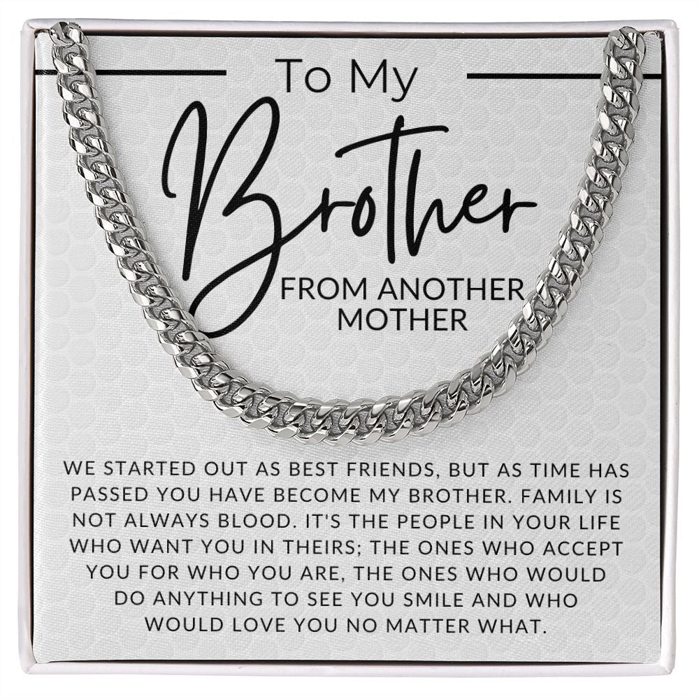 My Brother From Another Mother - Gift for Best Friend, Bonus Brother - Jewelry - Personalized Gift