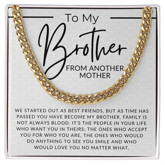 My Brother From Another Mother - Gift for Best Friend, Bonus Brother - Jewelry - Personalized Gift