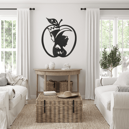 Poison Apple | Personalized Fairytale Metal Sign - Metal Wall Art - Personalized Gift