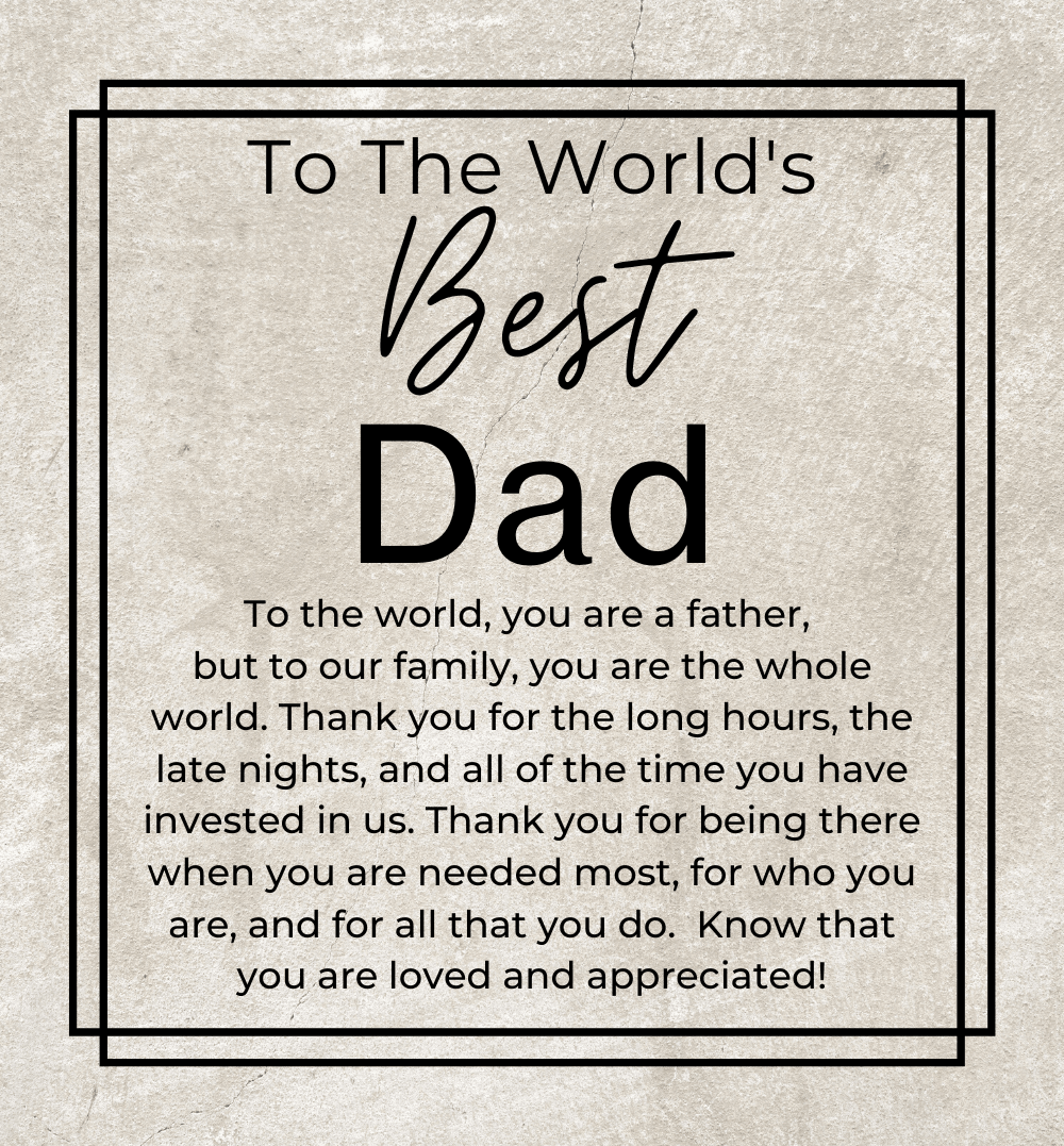 The World's Best Dad - Openwork Skeleton Watch + LED Watch Box - Gift for Dad - Jewelry - Personalized Gift