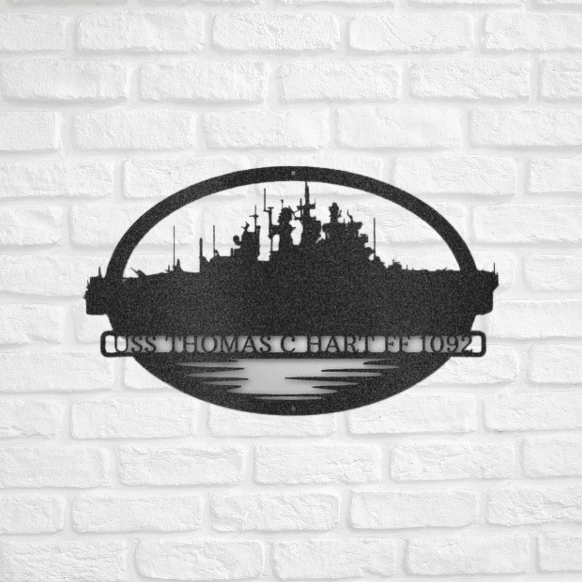 U.S. Navy Battleship | Personalized Military Metal Sign - Metal Wall Art - Personalized Gift