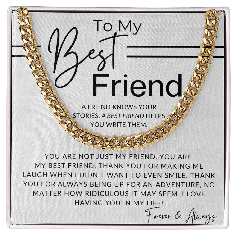 Writing My Story - Gift for Best Friend, Bonus Brother - Jewelry - Personalized Gift