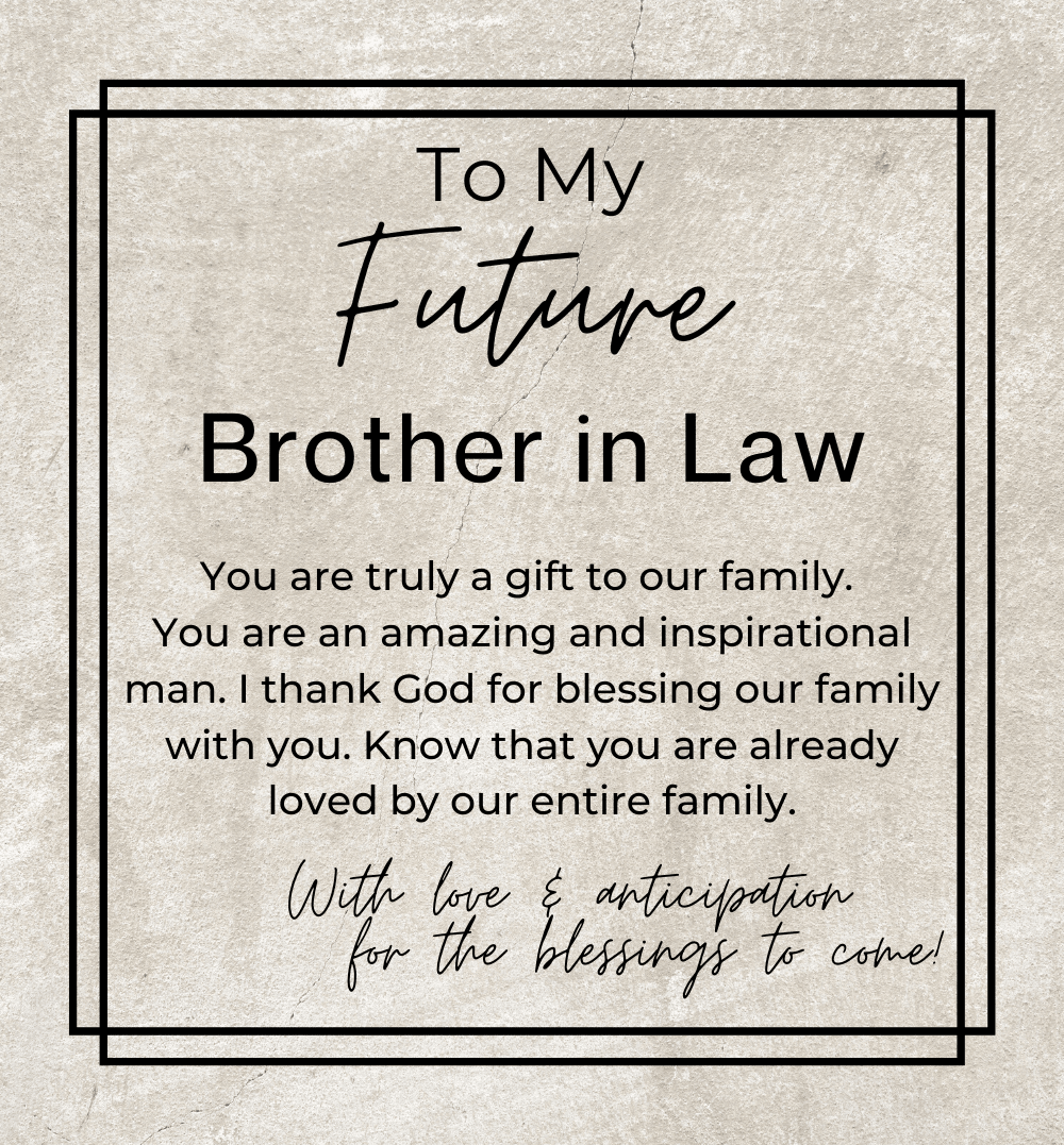 You Are a Gift to Our Family - Openwork Skeleton Watch + LED Watch Box - Gift for Future Brother in Law - Jewelry - Personalized Gift