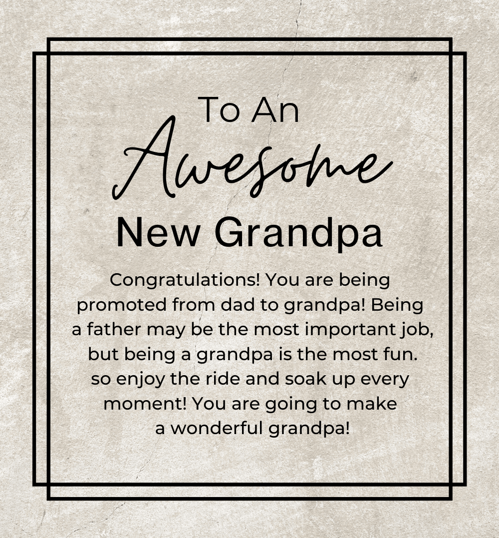 You Are Going to Make A Wonderful Grandpa - Openwork Skeleton Watch + LED Watch Box - Gift for A New Grandpa - Jewelry - Personalized Gift