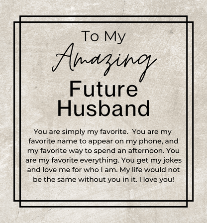 You Love Me For Who I am - Openwork Skeleton Watch + LED Watch Box - Gift for Future Husband - Jewelry - Personalized Gift